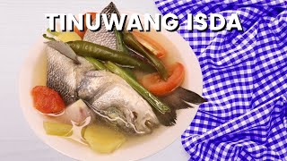 Tinuwang Isda  Fish Soup  Cebuano Recipe  BisayaEnglish Language  With English Subtitles [upl. by Herbie]