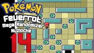 Lets Play Pokémon Feuerrote Edition Mega Randomizer Nuzlocke  Episode 14  Das Rocket HQ [upl. by Alikee580]