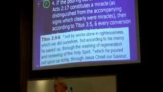 Vick  Deaver Debate on Holy Spirit Baptism  Pt4 [upl. by Nyrb]