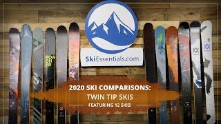 2020 Mens Twin Tip Freestyle and AllMountain Ski Comparison [upl. by Ynamrej973]