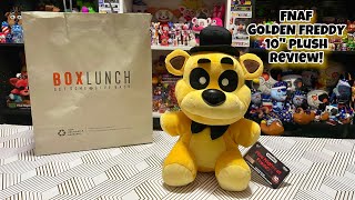 FNAF Golden Freddy plush review [upl. by Roldan41]