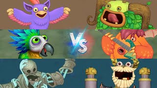 Monsters Duets of All Island 8  Similar Monster Sounds  My Singing Monsters [upl. by Reffineg]