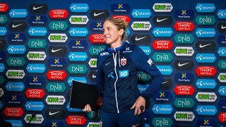 Gemma Grainger  First press conference as the new National Team Head Coach of Norway [upl. by Hashim]