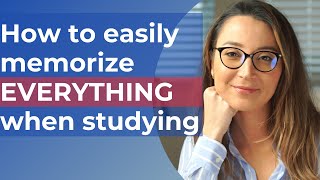 How to memorize quickly and easily Best methods to memorize everything faster  2021 Updated [upl. by Areek]