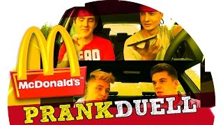 McDonalds PRANKDUELL mit YouTubern  RichtigKorrekteJungs [upl. by Vish458]