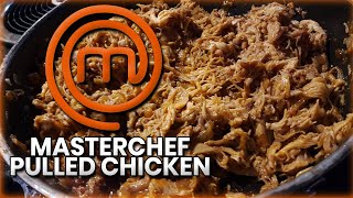 Hoe Maak Je Snel Pulled Chicken Masterchef Challenge [upl. by Anneg893]