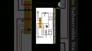 Single phase Submersible Starter wiring Supply submersiblepump motor automobile solarpump tech [upl. by Eceerahs713]