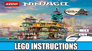 LEGO Instructions – Ninjago City Gardens – 71741 Book 1 [upl. by Natsuj132]