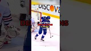 Top 10 best deflections in hockey hockey nhl [upl. by Aiynot154]