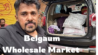 Wholesale Market In Belgaum Belgavi ka sabse bada market [upl. by Nonrev]