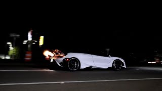 1200HP McLaren 765LT Sends It Leaving Car Meet Fin amp Tonic Car Show 32824 [upl. by Roseline]