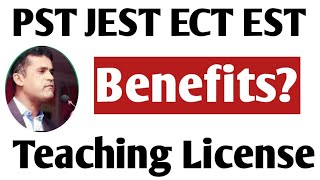 PST JEST ECT EST  Teaching License  Important for all [upl. by Clayborne]