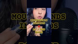 Lip gloss p1💄👄 asmr mouthsounds mouthsoundasmr asmrcommunity relax [upl. by Leventhal]