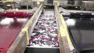 Printed Fabric Production [upl. by Zimmermann]