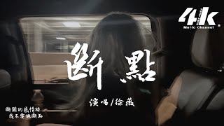 徐薇  斷點女版『我吻過你的臉，感覺有那麽甜我那麽依戀。』【高音質動態歌詞Lyrics】♫ · 翻唱歌曲 原唱張敬軒 [upl. by Nikkie741]