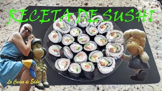 RECETA DE SUSHI [upl. by Cirdek]