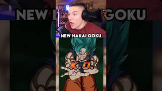 NEW SSB Goku Hakai Super Attack Reaction on Dokkan Battle Custom Animation [upl. by Ykvir501]