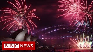 Australia welcomes in the New Year  BBC News [upl. by Ennire622]