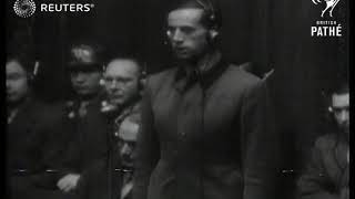 Nuremberg trial of Nazi doctors 1946 [upl. by Havstad]