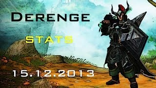 Drakensang Online Derenge Stats amp Items 15122013 [upl. by Adnilim396]