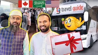 Madina Ziyarat with ADV Faiz Syed Special Gift for Our USA 🇺🇸 and Canada 🇨🇦 Group [upl. by Welker]