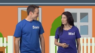 Leçon 1 – Sam and Mel Anglais pour les Enfants [upl. by Zelig]