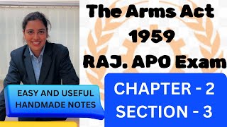 Janiye kitne Arms Ap Rkhte h Apne pass  Arms Act  Chapter  2 Section 3 [upl. by Phelia]