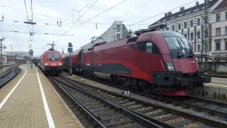 Austrian Trains WienVienna 26Dec12 [upl. by Austine]