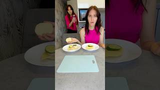 OMG😱😂 Why did she give me a burger❓😱shorts funny tiktok [upl. by Krute]