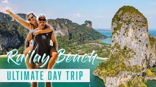 Railay Beach The Ultimate Day Trip from Krabi and Ao Nang [upl. by Riki]