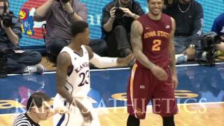 Highlights Jayhawks Open Big 12 Play with OT Win Over Iowa State [upl. by Carrol944]