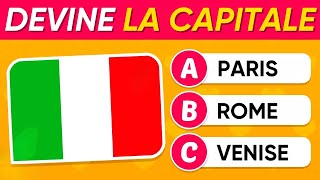 Dévine 50 Capitales Du Monde 2🌎  Quiz Sur La Géographie  Teste Tes Connaissances  Jeu [upl. by Jacinto]