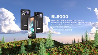 Blackview BL8000 Official Introduction  Dual 5G Dual Screens Dual Selfies [upl. by Aenahs]