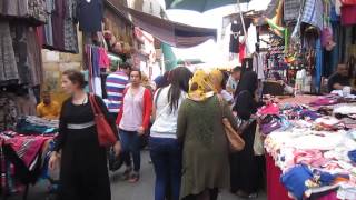 Algeria  Street Scenes in the Algiers historic Casbah  Video 2 [upl. by Idroj]