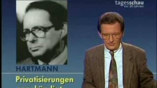 Tagesschauausschnitt vom 24 November 1989 [upl. by Yajet]