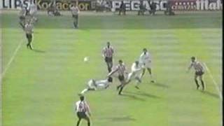 HUGO SANCHEZ  Gol Real Madrid vs Logroñes chilena [upl. by Lienhard]