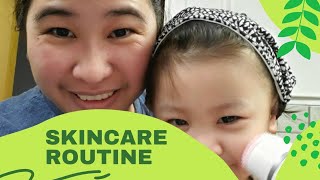 Skincare Routine with Kids  AGELOC LUMISPA [upl. by Yttiy337]