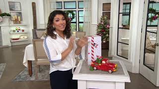 Temptations Ceramic 5piece Truck Set on QVC [upl. by Haraj394]