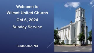 Wilmot United Church  October 6 2024 11am Worldwide Communion Sunday [upl. by Anilak]