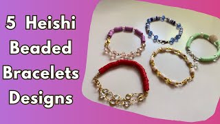 Heishi Bead Bracelets designs [upl. by Sivat]