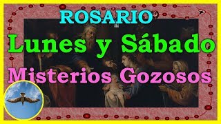 Santo Rosario LUNES Y SÁBADO Completo ► 1 Misterios Gozosos 📿 [upl. by Brendis309]