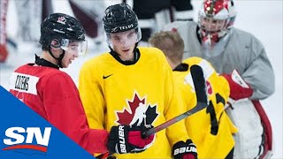 An Early Look At Canadas 202021 World Juniors Team [upl. by Bully]