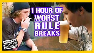 1 HOUR of the Worst Rule Breaks😬  Worlds Strictest Parents [upl. by Ecyal451]