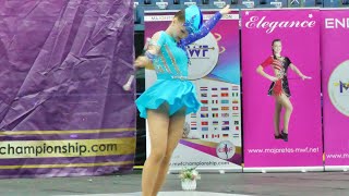 Majorettes JES TEAM Jeseník  baton solo  Liberec 2024  Majorette Championship MWF [upl. by Reedy]