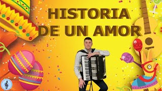 Historia De Un Amor Cover on Accordion yuraorl  Relaxing music  Акордеон [upl. by Tania]