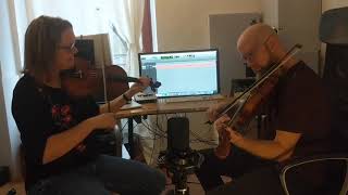 Sabrina Palm amp Joon Laukamp  Fiddle  John McIljohn [upl. by Hertz840]