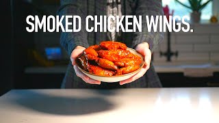 EASYPEASY Chicken wing recipe on the Traeger [upl. by Heller]