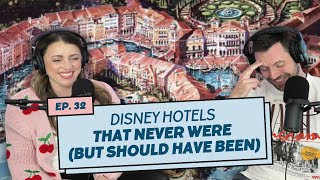 Disney Hotels That NEVER WERE  Original maps models amp images [upl. by Neil]