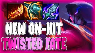 TWISTED FATE ONHIT IS THE WAY TO GO  Twisted Fate Guide S14  League Of Legends [upl. by Skier]