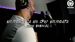 Arun Bobocel  Niciodata sa nu spui niciodata Videoclip Oficial [upl. by Hatty835]